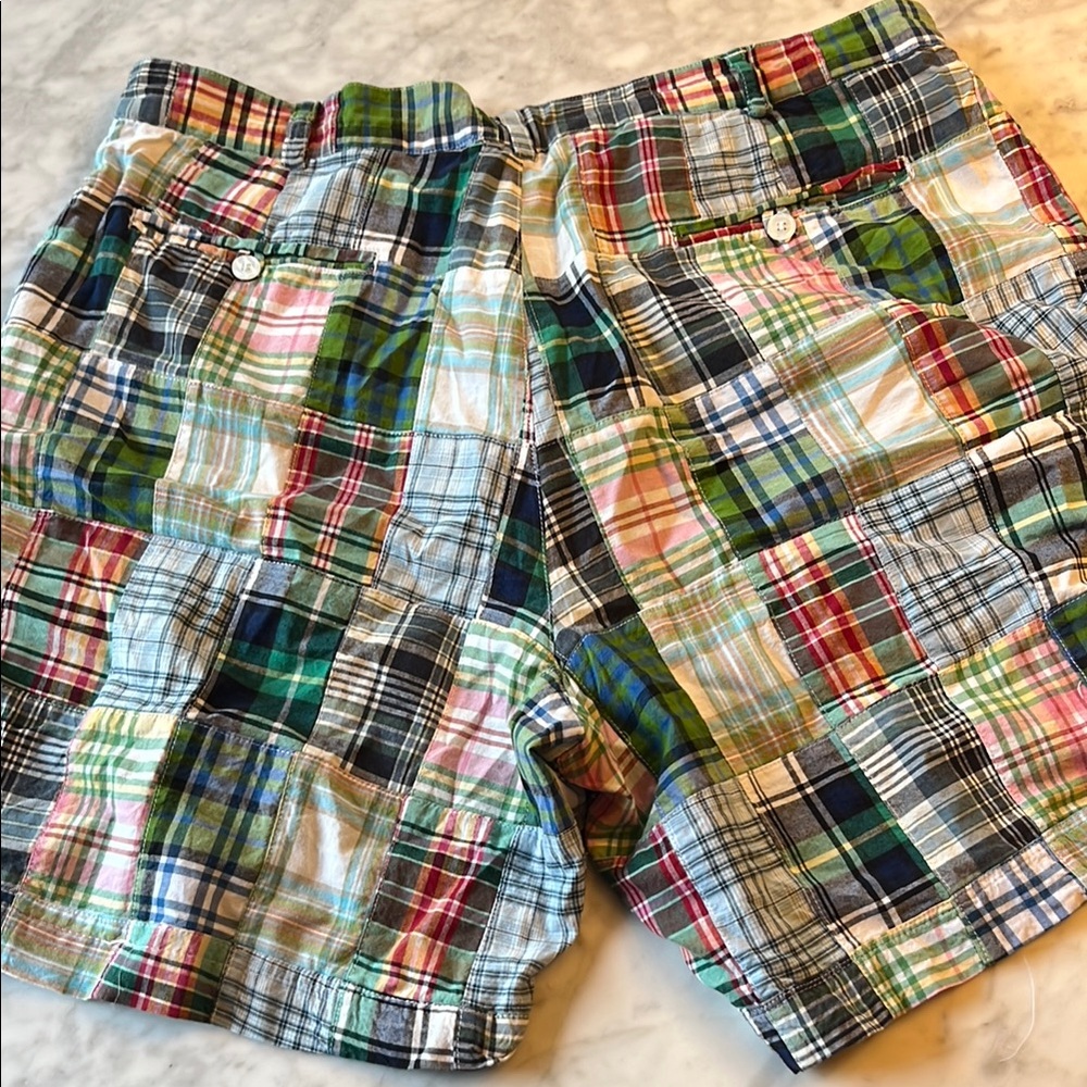 Peter Millar Multicolor Patchwork Shorts - image 3